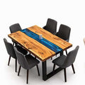 Wooden river table
